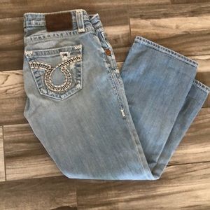 Big Star cropped jeans